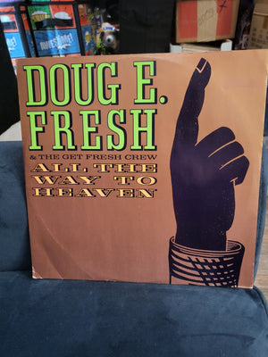 Doug E. Fresh All The Way To Heaven 12" COOLX19 UK PRESSING Chrysalis OG Rap Hip Hop
