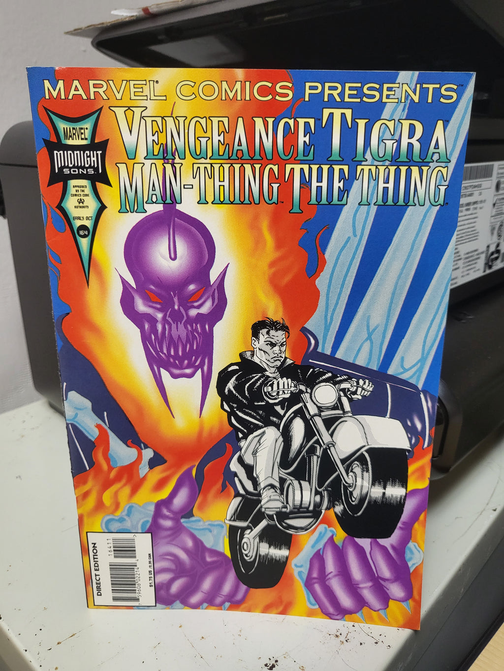 Marvel Comics Presents #164 (1994) Man-Thing Tigra Thing Ghost Rider Comicbook