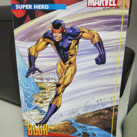 Heroes Reborn #3 (2021) Blur Mark Bagley Trading Card Variant Cover Comicbook