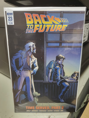 Back To The Future #23 (2017) Cover A Marcelo Ferreira IDW Comics