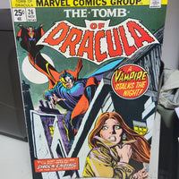 The Tomb Of Dracula #26 (1974) Marvel Value Stamp of Ghost Rider Horror Marvel Comics