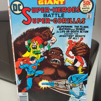 DC Giant Super Heroes Battle Super Gorillas (1976) One-Shot Comicbook