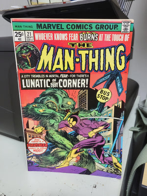 The Man-Thing #21 (1975) Origin Of The Scavenger Bronze Age Horror