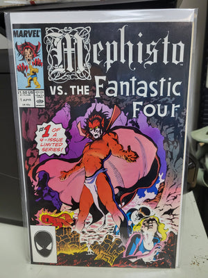 Mephisto vs. #1 (1987) Fantastic Four Marvel Comics Mini-Series NM