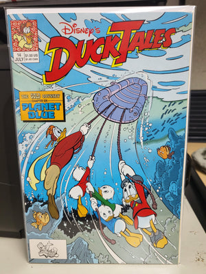 Disney's Duck Tales (vol 2 1991) #14 The Gold Odyssey Pt 6 Planet Blue VF+ Comic