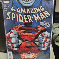 Amazing Spiderman #1 (2023) Trick or Read Edition Tombstone Moon Girl Comicbook NM