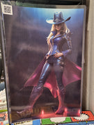 11"x17" Dark Magician Cowgirl Re-Imagined Fan Art Glossy Poster Photo Print