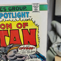 Marvel Spotlight #17 (1974) The Son Of Satan 1st Spyros Marvel Stamp of Mantis FINE
