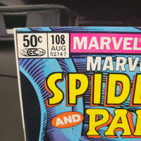 Marvel Team-Up #108 (1981) Spiderman & Paladin Dazzler Cameo Newsstand Comic VG