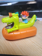 1998 Viacom Nickelodeon Rugrats Chuckie Reptar Mobile Wind-Up Fast Food Burger King Toy