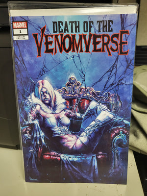 Death of the Venomverse #1 Davide Paratore Unknown Comics Exclusive Variant Cover