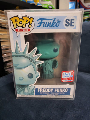 Funko Pop SE Freddy Funko 2017 Fall Convention Statue of Liberty Limited Figure