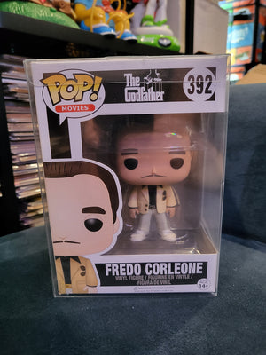2017 Funko Pop Movies The Godfather Fredo Corleone #392 Vaulted & Protected Figure
