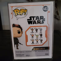 Funko Pop Star Wars Mandalorian #483 Fennec Shand In Protective Case