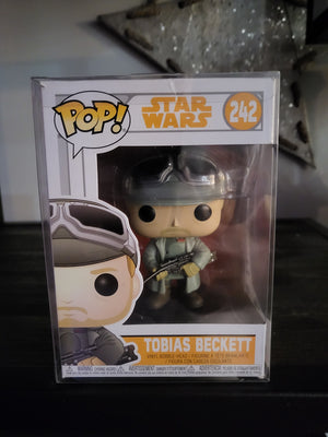 Funko Pop Solo: A Star Wars Story #242 Tobias Beckett In Protective Case