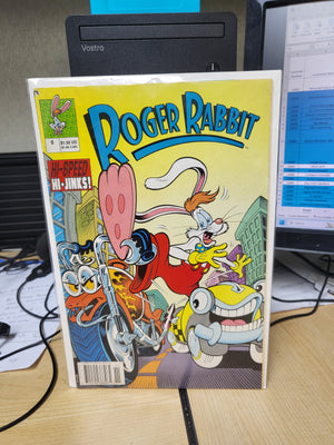 Roger Rabbit #6 (1990) Disney Comics 2 Stories Cartoon Comicbook