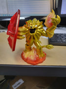 2014 Activision Skylanders Trap Team Gold Wildfire Red Shield Video Game Piece Figure