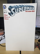Superman #32 (2014 Vol 3) Man of Tomorrow pt 1 - Blank Cover Variant NM 1st app