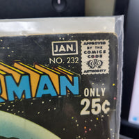 Superman #232 Dec 1970 Return To Krypton Giant Size Issue Brainiac G/VG