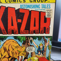 Astonishing Tales #9 (1971) Ka-Zar Lord of the Jungle 2 Stories Gil Kane / John Buscema