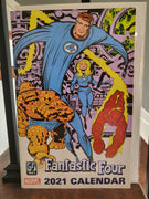 Fantastic Four 2021 Calendar Marvel Comics Special Mint Condition