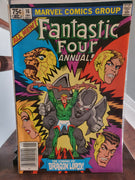 Fantastic Four Annual #16 (1981) 1st Dragon Lord - Steve Ditko - Newsstand Marvel Comics