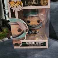 Funko Pop Loki Season 2 Mobius In TVA Temporal Core Suit #1313 Protective Case