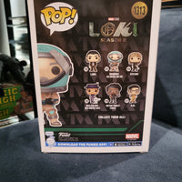 Funko Pop Loki Season 2 Mobius In TVA Temporal Core Suit #1313 Protective Case