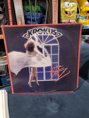 Krokus The Blitz Arista Records 1984 Heavy Metal AL8-8243 Ballroom Blitz Album