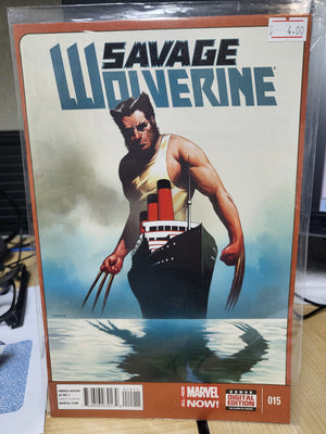 Savage Wolverine #15 (2014) Isanove Cover Marvel Comics