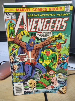 Avengers #152 (1976) 1st app Black Talon III Mid-Grade Copy Marvel Comics Vision