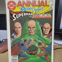 DC Comics Presents Annual #4 (1985) Superman & Supergirl vs Lex Luthor HIGH GRADE