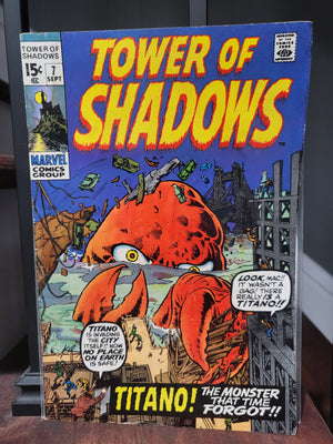 Tower Of Shadows #7 (1970) Stan Lee Barry Smith Horror Titano Marvel Comics