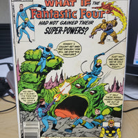 What If #36 (1982) Fantastic Four #1 Homage Cover Newsstand Edition Marvel Comics