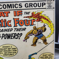 What If #36 (1982) Fantastic Four #1 Homage Cover Newsstand Edition Marvel Comics