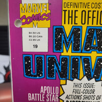 The Official Handbook To the Marvel Universe Master Edition #19 (1992)