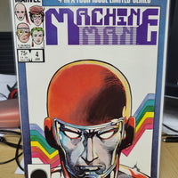 Machine Man #4 (1984) Mini-Series Finale Barry Windsor Smith Jocasta High Grade Marvel