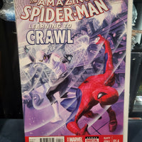 Amazing Spiderman #01.4 (2014) Learning To Crawl Alex Ross Cover NM