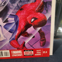Amazing Spiderman #01.4 (2014) Learning To Crawl Alex Ross Cover NM