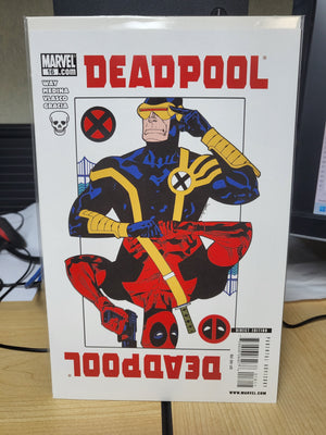 Deadpool #16 b (2009) 1:4 Paco Medina Variant Cover NM X-Men Cyclops Playing Card