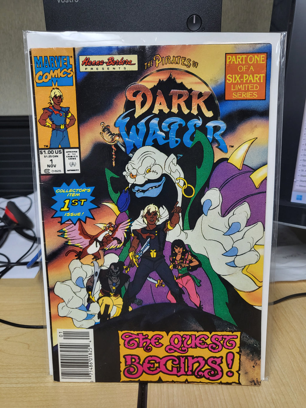 Hanna Barbera's The Pirates Of Dark Water #1 (1991) Newsstand Edition FINE Marvel