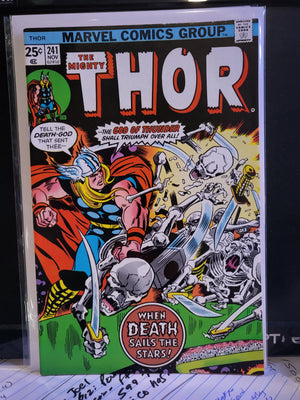 The Mighty Thor #241 (1975) Jack Kirby Cover/Buscema Art Marvel Comics FN/VF