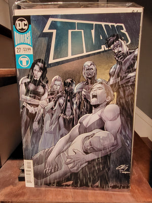 Titans #27 (2018) Volume 3 Clayton Henry Foil Cover DC Comics NM Condition