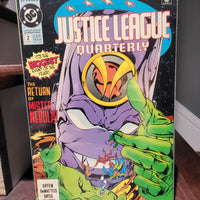 Justice League Quarterly #2 (1991) FINE/VF Origin of Mr. Nebula Bart Sears Cover DC