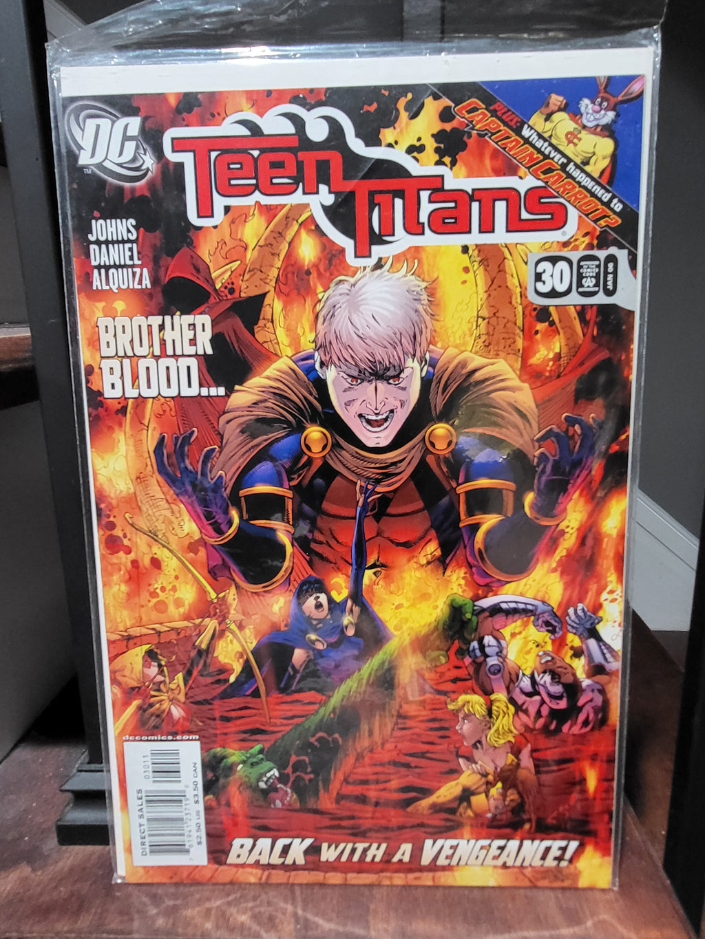 Teen Titans #30 (2006) Volume 3 Captain Carrot Back-Up Story NM