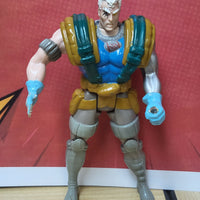 1992 Toybiz Marvel X-Men X-Force Clobber Action Cable Action Figure Toy Loose