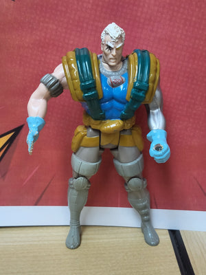 1992 Toybiz Marvel X-Men X-Force Clobber Action Cable Action Figure Toy Loose