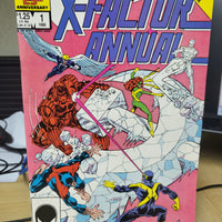 X-Factor Annual #1 (1986) Giant Size Issue Marvel Comics Bob Layton Cover