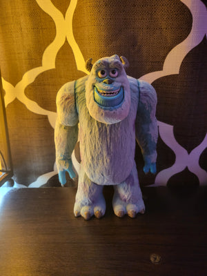 2013 Walt Disney Pixar Monsters University Flocked Sulley 6.5