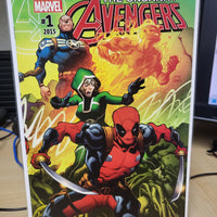 Uncanny Avengers #1 (vol 3 2015) 1st app Synapse & Shredded Man NM Deadpool